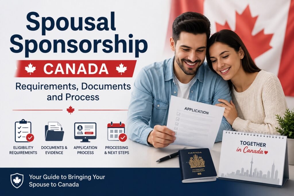 Spousal sponsorship Canada requirements, documents and process